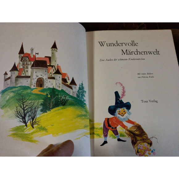 Wundervolle Marchenwelt, Tosa Verlag, HB, Grimm, Bechstein, Andersen, Hauff, - Picture 13 of 13